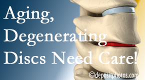 Help La Grande degenerated discs the with nutritional care (chondroitin sulfate and glucosamine sulfate).