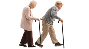 La Grande back pain affects gait and walking patterns