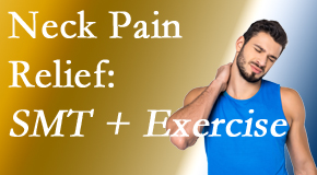 Paulette Hugulet, DC, LLC offers a pain-relieving treatment plan for neck pain that includes exercise and spinal manipulation with Cox Technic.