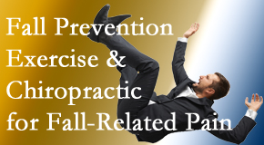 Dr. Paulette Hugulet, DC, LLC shares new research on fall prevention strategies and protocols for fall-related pain relief.