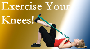 Dr. Paulette Hugulet, DC, LLC helps knee pain sufferers find relief and discover exercises that can help protect the knees.
