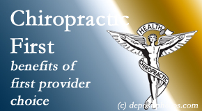 La Grande chiropractic care like that delivered at Dr. Paulette Hugulet, DC, LLC is shown to result in less cost.