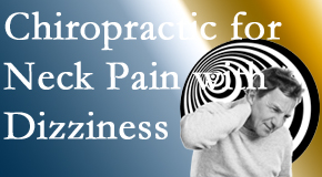Paulette Hugulet, DC, LLC explains the connection between neck pain and dizziness and how chiropractic care can help. 