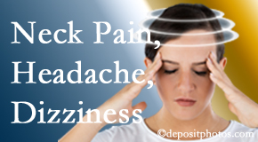 Paulette Hugulet, DC, LLC helps relieve neck pain and dizziness and related neck muscle issues.