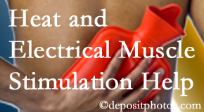 Dr. Paulette Hugulet, DC, LLC uses heat and electrical stimulation for La Grande pain relief.
