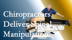 Dr. Paulette Hugulet, DC, LLC uses spinal manipulation on a daily basis as a representative of the chiropractic profession which is recognized as being the profession of spinal manipulation practitioners.