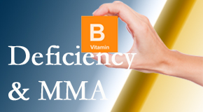 Paulette Hugulet, DC, LLC knows B vitamin deficiencies and MMA levels may affect the brain and nervous system functions. 