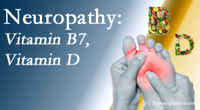 Dr. Paulette Hugulet, DC, LLC shares new research on different nutritional approaches to dealing with neuropathic pain like vitamins B7 and D.