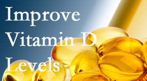 Paulette Hugulet, DC, LLC explains that it’s beneficial to raise vitamin D levels.