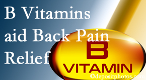 Paulette Hugulet, DC, LLC may include B vitamins in the La Grande chiropractic treatment plan of back pain sufferers. 