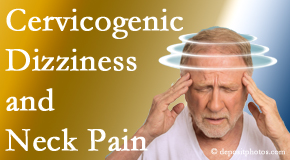 Paulette Hugulet, DC, LLC recognizes that there may be a link between neck pain and dizziness and offers potentially relieving care.