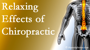 Paulette Hugulet, DC, LLC offers spinal manipulation for its calming effects for stress responses. 