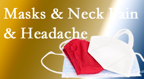 Paulette Hugulet, DC, LLC shares how mask-wearing may trigger neck pain and headache which chiropractic can help alleviate. 