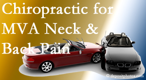 Paulette Hugulet, DC, LLC offers gentle relieving Cox Technic to help heal neck pain after an MVA car accident.