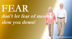 Dr. Paulette Hugulet, DC, LLC understands why back pain sufferers fear movement and helps them get past it to move and exercise.