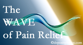Dr. Paulette Hugulet, DC, LLC rides the wave of healing pain relief with our neck pain and back pain patients. 