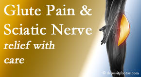 Paulette Hugulet, DC, LLC understands the anatomy of pain in the gluteal (butt/hip) area and offers relieving treatment.