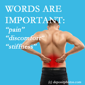 Your La Grande chiropractor listens to every word used to describe the back pain experience to develop the proper, relieving treatment plan.