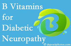La Grande diabetic patients with neuropathy may benefit from addressing their B vitamin deficiency.