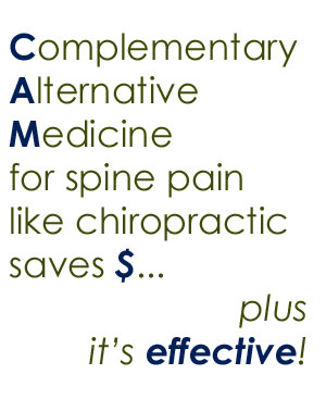 spine pain help from La Grande chiropractors