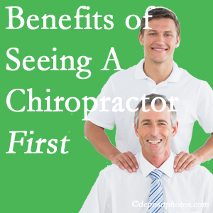 Getting La Grande chiropractic care at Dr. Paulette Hugulet, DC, LLC first may reduce the odds of back surgery need and depression.