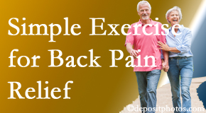 Paulette Hugulet, DC, LLC encourages simple exercise as part of the La Grande chiropractic back pain relief plan.