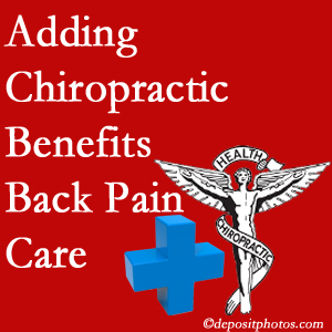 Added La Grande chiropractic to back pain care plans helps back pain sufferers. 