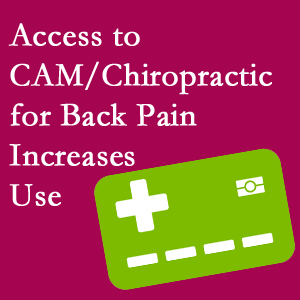 La Grande chiropractic patient population grows when access to chiropractic coverage grows via insurance coverage.
