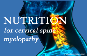 Dr. Paulette Hugulet, DC, LLC shares the nutritional factors in cervical spine myelopathy in its development and management.