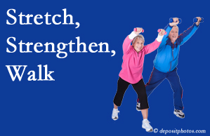 image of La Grande spinal stenosis exercise and walking
