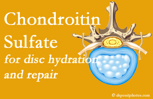 La Grande disc degeneration helped by chondroitin sulfate.