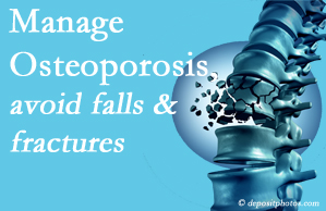 Dr. Paulette Hugulet, DC, LLC shares information on the benefit of managing osteoporosis to avoid falls and fractures as well tips on how to do that.