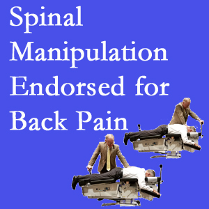 La Grande chiropractic care includes spinal manipulation, an effective,  non-invasive, non-drug approach to low back pain relief.