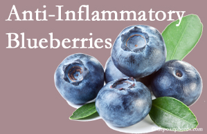 Dr. Paulette Hugulet, DC, LLC shares the powerful effects of the blueberry incorporating anti-inflammatory benefits. 