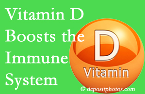 Correcting La Grande vitamin D deficiency increases the immune system to ward off disease and even depression.