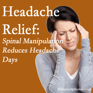 La Grande chiropractic care at Dr. Paulette Hugulet, DC, LLC may reduce headache days each month.