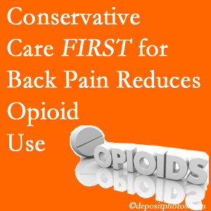 Dr. Paulette Hugulet, DC, LLC delivers chiropractic treatment as an option to opioids for back pain relief.