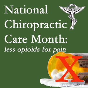 La Grande chiropractic care is being celebrated in this National Chiropractic Health Month. Paulette Hugulet, DC, LLC describes how its non-drug approach benefits spine pain, back pain, neck pain, and related pain management and even decreases use/need for opioids. 